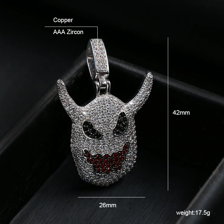 Monster Diamond Hip Hop Pendant